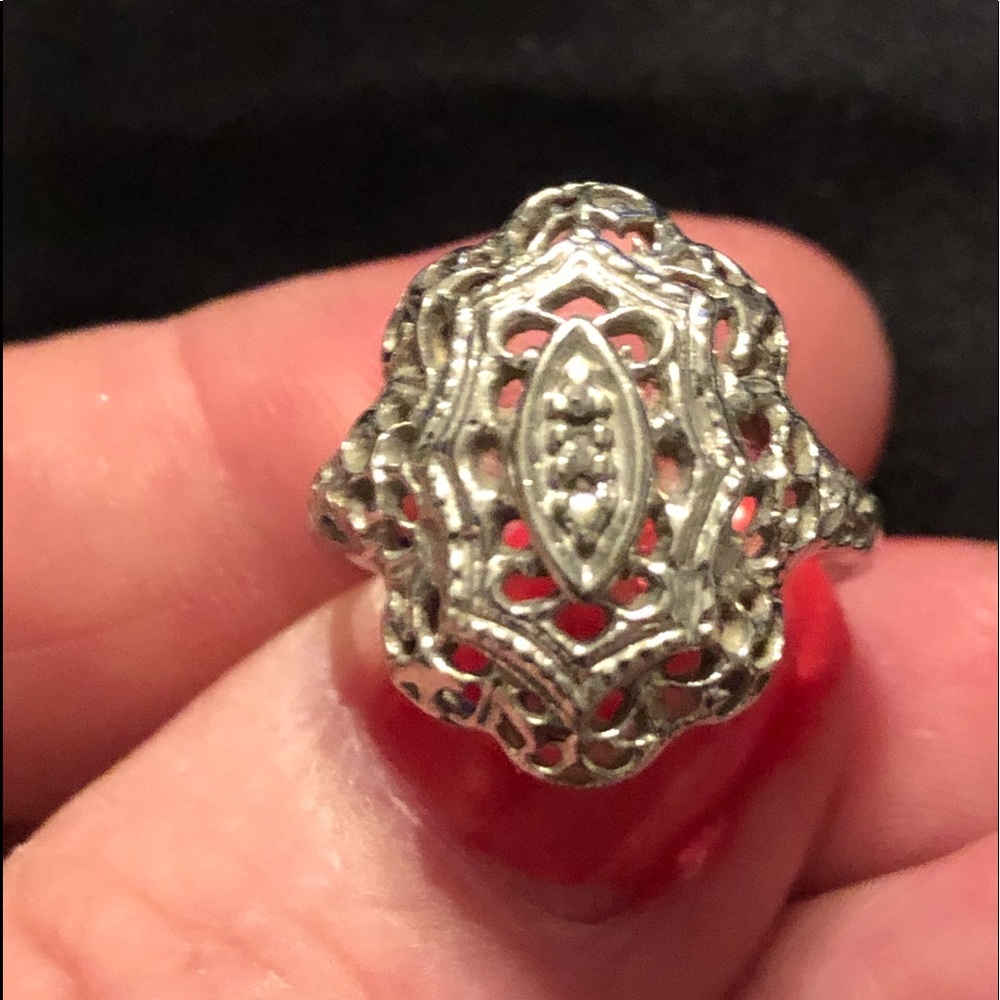 Sterling Silver Cocktail Ring